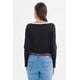 thumbnail image 3 of Polera Mujer Ajustado Cuello V Negro, 3 of 4