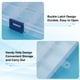 thumbnail image 4 of Uxcell 2 piezas 6.9x4x1 pulgadas Organizador de encantos de uñas 15 compartimentos Caja de almacenamiento para manualidades Transparente, 4 of 6