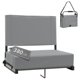 thumbnail image 1 of Asiento de estadio Sekey gris de 46 cm con respaldo – 1 pieza, 1 of 7