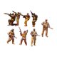 thumbnail image 3 of 8 Figuras De Soldados De Oriente Medio En Miniatura, Escala 1:64, Decorativas Y Populares., 3 of 5