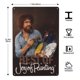 thumbnail image 3 of Bob Ross: La alegría de pintar Cartel de metal, decoración de pared con cartel de metal personalizado, regalos para aficionados, amigos, familia y seres queridos 30x20 cm, 3 of 6