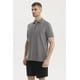 thumbnail image 2 of Polera Hombre Pique Detalle En Cuello Gris, 2 of 4