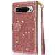 thumbnail image 3 of Funda para FOXDOCK Elegante funda Google Pixel 9/9 Pro Glitter con cremallera-Ideal para el uso diario, 3 of 5