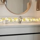 thumbnail image 2 of 1pc, Yellow Small Daisy Decor Wall Sticker Wall Mural Decal 3D Removable Sticker, Home Decor, 2 of 4