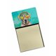 thumbnail image 1 of Dispensador recargable con soporte para notas adhesivas Weimaraner Hippie Dawg, 1 of 7