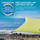 thumbnail image 4 of Carpa de Playa Neso Gigante 3,4 m Limón UPF 50+, 4 of 7