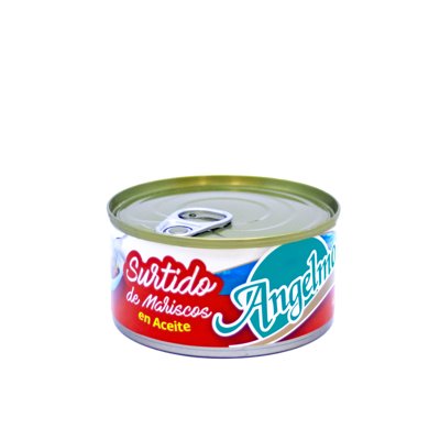 Surtido Caldillo Aceite Lata Drenado 100 G - Neto 192 G Angelmo