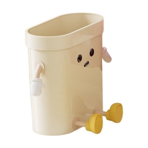 Bothyi - Bote De Basura Pequeño, Liviano Y Resistente, Para Espacios Estrechos Debajo Del Escritorio, Para Sentarse En Casa