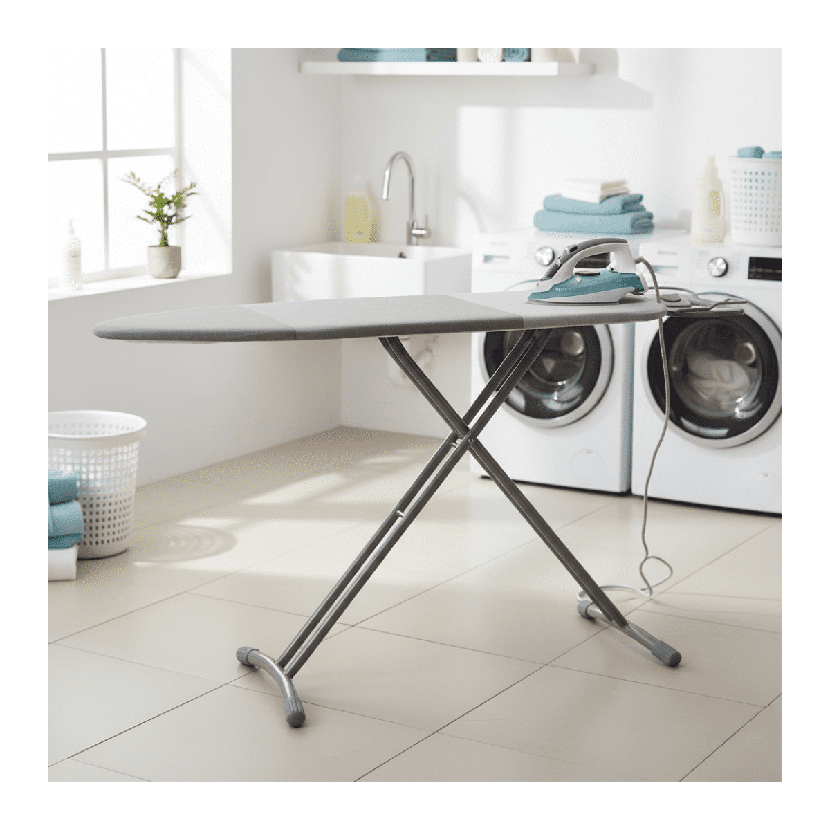 Genérico - Tabla De Planchar Home Mesa De Planchar Metal Pp Tela Colores