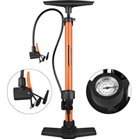 Genérico - Bomba De Pie Bici 144 Psi Manometro