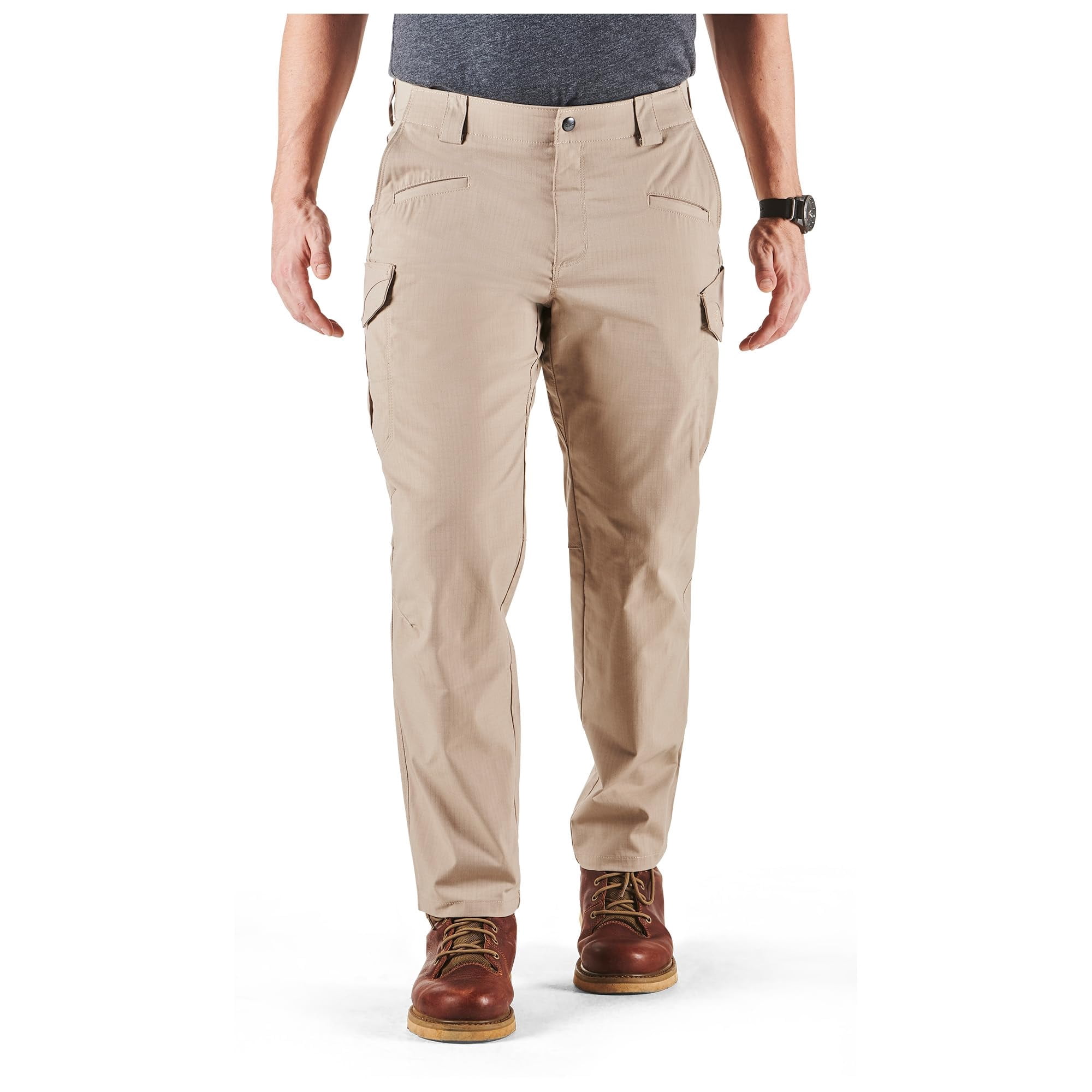 Pantalones Cargo 5.11 Tactical Icon Professional Para Hombre, Color Caqui