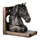 thumbnail image 5 of Estatuilla Decorativa Con Sujetalibros De Estatua De Cabeza De Caballo De Estilo Vintage Para Sala De Estar, 5 of 6