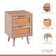 thumbnail image 3 of Pack de 2 Veladores Eames Mesh Doble - Madera Oscura Walnut, 3 of 4