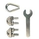 thumbnail image 4 of Accesorios Para Equipos De Fitness De Juntas De Alambre De Acero De Cuerda Para Cable De Máquina De Gimnasio De 5 Mm, 4 of 5