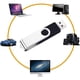 thumbnail image 2 of Pendrive 64gb Pack 2 Usb 2 0 Giratorio Negro, 2 of 3