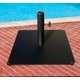 thumbnail image 4 of Base para paraguas Tropishade, placa de acero, 16,33 kg, color negro, 4 of 6