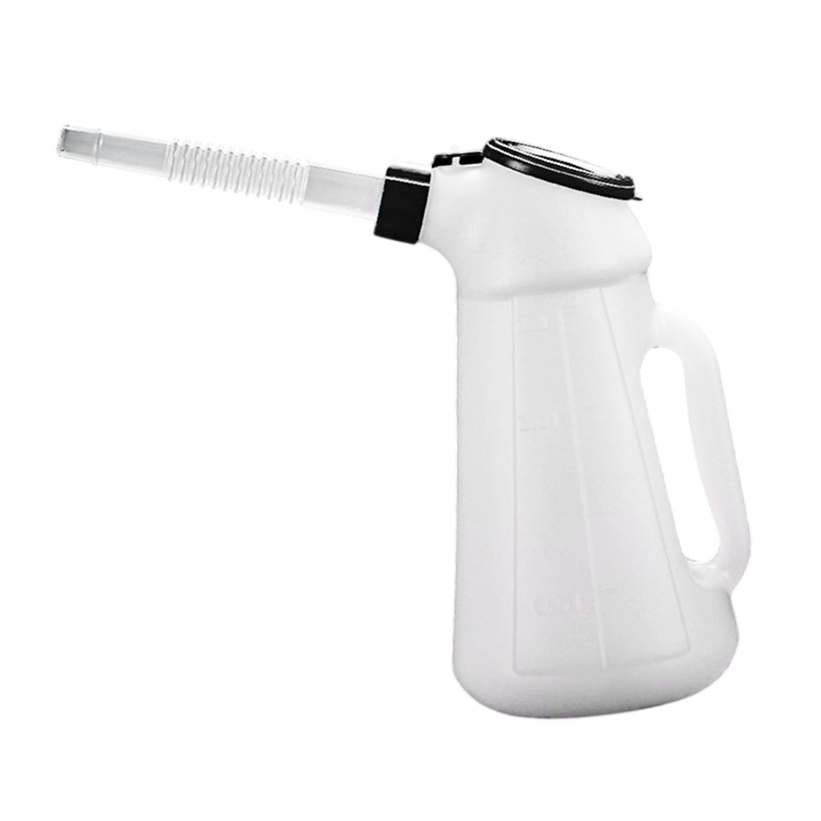 Bothyi - Jarra Dispensadora De Aceite, Recipiente Medidor, Equipo Para Camión, Coche, Lata De Aceite Con Pico, 1,2 L, 23,5 Cm