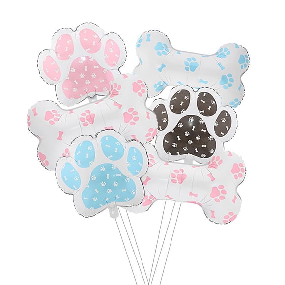 Globos con estampado de patas de hormiga para mascotas, 6 unidades, para decoración de fiestas