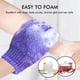 thumbnail image 5 of Guantes de baño exfoliantes Evridwear para ducha, spa, masaje, 5 of 9