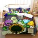 thumbnail image 1 of ed Plant Zombie Bedding Set Boys Girls Duvet Cover Pillowcase Bed Kids Adult Fashion Home Textileextile, 1 of 5