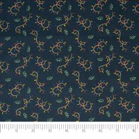 Tela De Algodón 100% Singer Con Estampado Navideño De Cascanueces