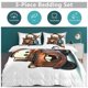 thumbnail image 3 of Cars Lightning McQueen Boys 3 Piece Bedding with 1 Flat Sheet And 2 Pillowcases Twin Bed Sheets, 3 of 5