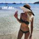 thumbnail image 4 of Sombrero de paja para mujer Sun Hat FURTALK, ala ancha, UPF 80+, 4 of 9