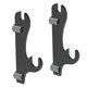 thumbnail image 2 of Montaje En Pared Samurai Sword Katana Holder Soporte Soporte Display Rack Negro, 2 of 3