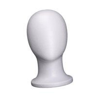 Magideal - Cabeza De Pupa De Ventana De La Tienda, Soporte De Peluca De Lámpara De Pelucas Múltiples De Luz Estable Exhibición De Pelucas De Manicín Para El Somb