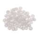 thumbnail image 4 of 100 Botones Redondos De Resina De 2 Agujeros De Color Caramelo Para Coser Manualidades, álbumes De Recortes, 1cm, Blanco, 4 of 5