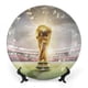 thumbnail image 1 of Plato Decorativo de Porcelana Copa Mundial de la FIFA Desmarcar 25 cm, 1 of 6