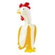 thumbnail image 2 of Estatuas De Pollo Y Plátano, Esculturas De Gallina, Figuras De Resina De Gallo, 3,7x4x7,15 Cm, 2 of 5