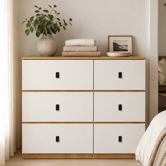Librero Moderno 100x40x80cm, Estantería Organizadora Con 6 Compartimientos Asimétricos, Diseño Minimalista Para Oficina O Hogar