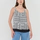 thumbnail image 3 of Blusa Mujer Pabilos Gruesos Print Étnico Blanco Corona, 3 of 5