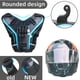 thumbnail image 4 of Soporte para correa de barbilla en forma de ala para casco de motocicleta\u2026, 4 of 6