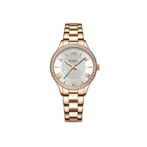 Reloj Analogo Oro Rosa Curren 9084_1