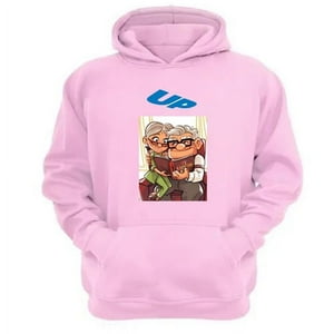 Genérico - Polerón Canguro Película Up Rosa Talla Xs Unisex
