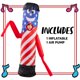 thumbnail image 5 of Disfraz inflable para niños con la bandera estadounidense de Spooktacular Creations, 5 of 7