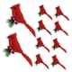 thumbnail image 3 of 10 Pájaros Artificiales Navide?os Rojos Con Clip Para Patio Exterior, 3 of 5
