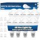 thumbnail image 1 of Ampolleta LED BoRccdit A19 E26 12 W 800 lm Pack de 8 para Emergencias, 1 of 3