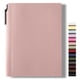 thumbnail image 1 of Cuaderno Wisefine A5 160 págs Tapa blanda Rosa de cuero PU, 1 of 8