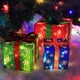 thumbnail image 5 of Set de 3 cajas de regalo iluminadas ATDAWN para decoración navideña, 5 of 6
