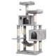 thumbnail image 1 of Muebles de condominio Cat Tree Hey-Brother de varios niveles, gris claro, 1 of 8