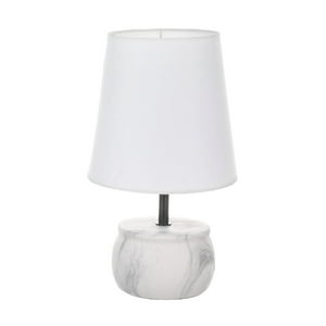 Oem - Lampara De Velador Lampara De Mesa Diseño Marmol Plana Bl