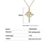 thumbnail image 2 of Colgante Cruz Religiosa De Plata De Ley, 2 of 3