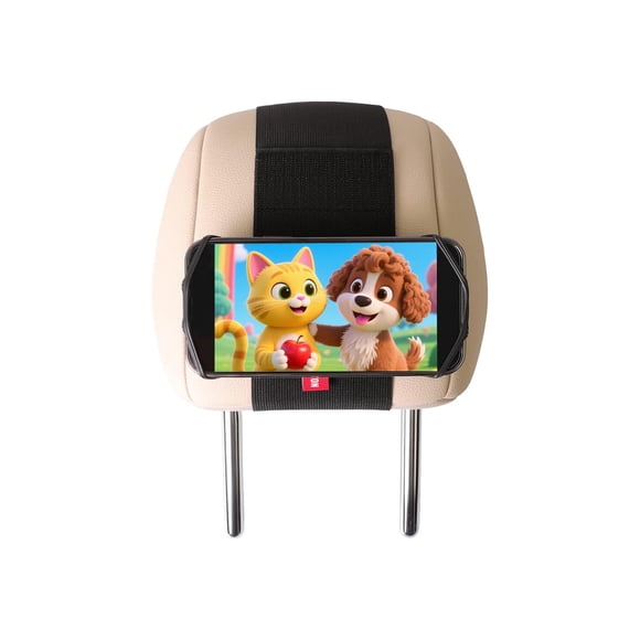 Soporte para teléfono Z ZOTHINGTON para reposacabezas de coche – Negro