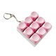 thumbnail image 2 of Mini Llavero Con 9 Botones, Juguete Para Dedos, Multiusos, Resistente, Con Clic, Color Rosa, 2 of 5