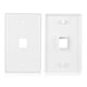 thumbnail image 4 of Wall Plate Cable Matters, paquete de 2 unidades, 1 puerto Ethernet Cat6, color blanco, 4 of 7