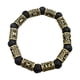 thumbnail image 4 of Runa Vikinga Cuentas Antiguas Pulsera Lava Piedra Brazaletes Accesorios Para Hombres Bronce, 4 of 5