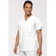 thumbnail image 3 of Scrub Top Dickies EDS Signature con cuello en V para hombre, color blanco, talla L, 3 of 7